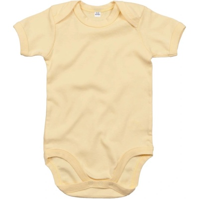 Babybugz Body BZ dětské krátký rukáv Žlutá světlá