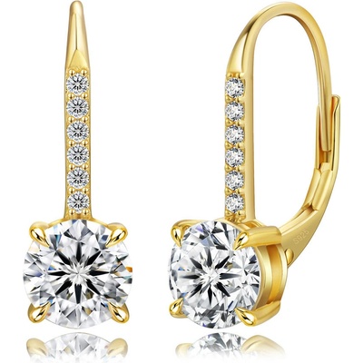 Mabell Dámské stříbrné náušnice LOREDANA Ag 925 CZ221XYE0995-GOLDC45