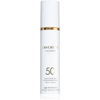 Image 1 of Lancaster Sun Perfect Sun Illuminating Cream SPF 50 озаряващ дневен крем против бръчки и тъмни петна SPF 50 50ml