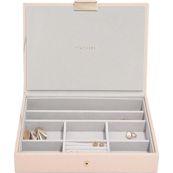 Stackers Кутия за бижута с капак Stackers Бела (76759)
