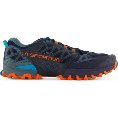 La Sportiva Мъжки маратонки La Sportiva Bushido III Wide Trail running shoes - Deep Sea / Cherry Tomato - размер 41, 5 (EU) (023-1715-0118)