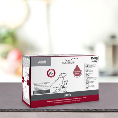 Platinum Adult Lamb & Rice 3 x 5 kg