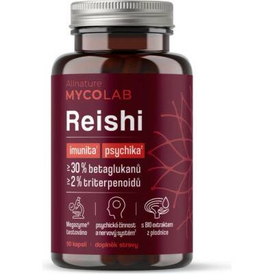 Allnature Mycolab Reishi 90 kapslí