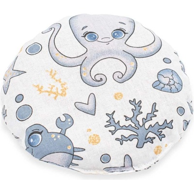 NEW BABY Termofor s višňovými peckami New Baby BASIC Blue – Zboží Dáma