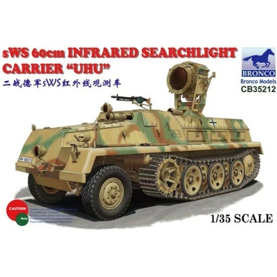 Bronco Models sWS 60cm Infrared Searchlight Carrier UHU 1:35