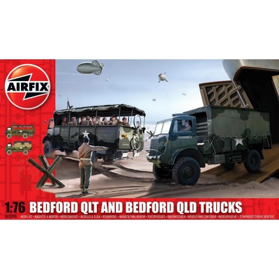 Airfix Bedford QLT and Bedford QLD Trucks 1:76