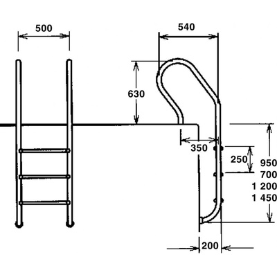 VÁGNER POOL Mixta 2 stupně (AISI 316)