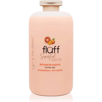 Fluff Superfood душ гел Peach & Grapefruit 500ml