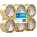 TETIS Packing Tape Crystal. 48mmx50m 6pcs GT110-A