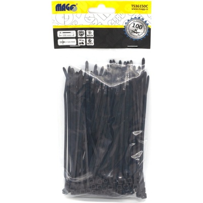 MAGG TS36150C stahovací pásky 3,6x150 mm 100 ks – Zboží Dáma