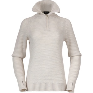 Bergans of Norway Дамски вълнен пуловер Bergans Ulriken Lady Jumper Merino jumper - Vanilla White - размер XL (105-0573-1715)