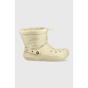 Crocs Апрески Crocs Classic Lined Neo Puff Boot в бежово 206630 (206630.2Y2.D)