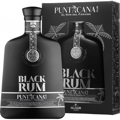Rum Puntacana Club Black 38% 0,7 l (kartón)