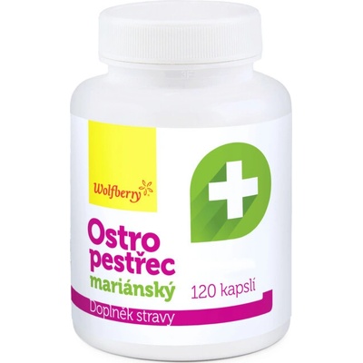 Wolfberry Ostropestřec mariánský 120 kapslí