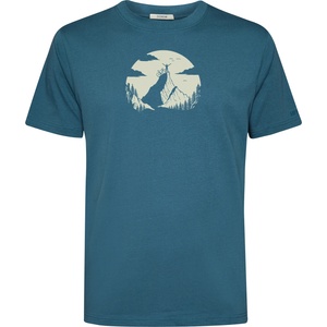 GreenBomb Мъжка тениска Greenbomb Nature Clouds Ride Fusion T-shirt - Tidal Blue - размер XXL (216-8913-0115)