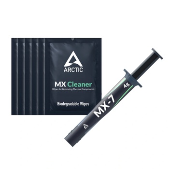 Arctic Silver Термо паста ARCTIC MX-7 + МX Cleaner, 4g, Сив (ARCTIC-TCP-ACTCP00092A)