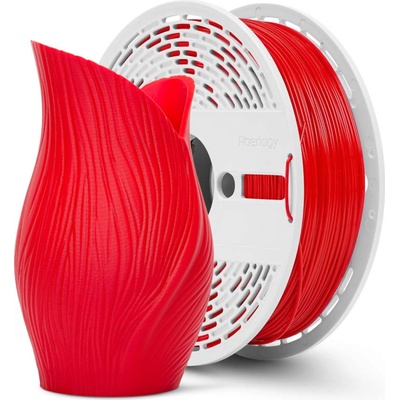 Fiberlogy Matte PET-G Red - 1, 75 mm / 850 g (MPET-RED-175-085)
