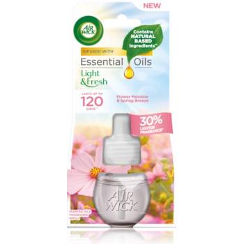 Air Wick Light & Fresh Flower Meadow & Spring Breeze пълнител за арома дифузери 19ml