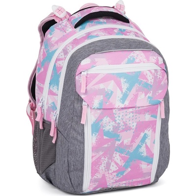 Bagmaster PORTO 24 B batoh ružovo-modrý