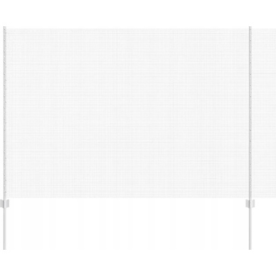 Oplocení ze svařovaného drátu s 10 U-profily, stříbrný, 1,5 x 10 m, S