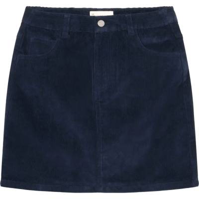 KnowledgeCotton Apparel Дамска пола KnowledgeCotton Apparel Women's 14 Wales Corduroy Skirt - Night Sky - размер 28 (UK) (113-1163-0312)