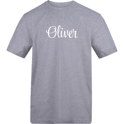 AWD Тениска AWD Unisex Adults Cotton Short Sleeve Relaxed Fit T-Shirt - Heather Grey