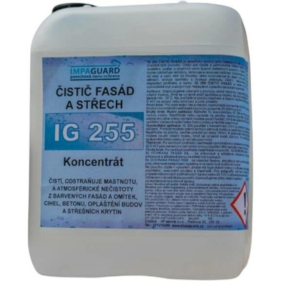 Impaguard IG 255 - Silný a rychlý čistič fasád, střech a dlažeb - koncentrát 5 kg