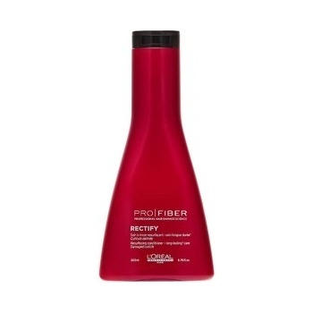 L'Oréal Pro Fiber Rectify regenerační kondicionér pro jemné až normální vlasy Weakened Hair Fibers are Supple Bouncy Firm and Silky to the Touch 200 ml