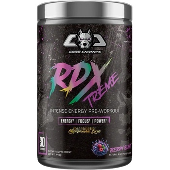 Core Champs by Kai Greene RDX Extreme | Intense Energy Pre-Workout [441 грама] Горски плодове
