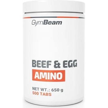 Image 1 of GymBeam Beef and Egg Aminos, 500 Tablets