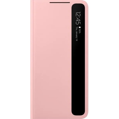 Samsung Galaxy S21 Plus Smart Clear View cover pink (EF-ZG996CPEGEE)