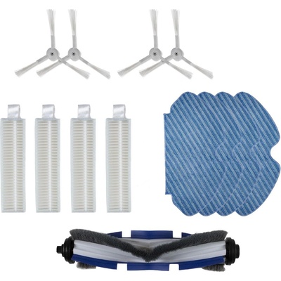 Mobilly комплект резервни филтри, четки и мопове за Rowenta Explorer s60 (rowenta set s60)