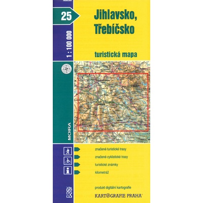 Jihlavsko Třebíčsko 1:100 000