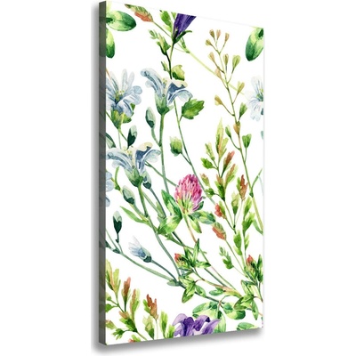 Vertikálny foto obraz canvas Poľné kvety 50x100 cm