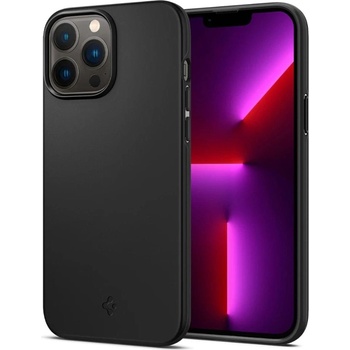 Spigen Противоударен Калъф за iPhone 13 Pro Max, Spigen Thin Fit Case, Черен (ACS03674)