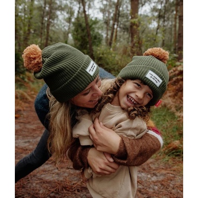 Hello Hossy čiapka Color Block Forest Beanie