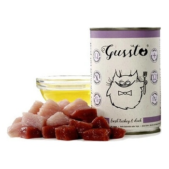 GUSSTO Cat Fresh Turkey & Duck 400 g