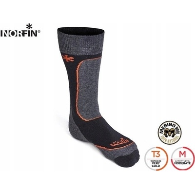 Ponožky Norfin T3M Nordic Merino Midweight
