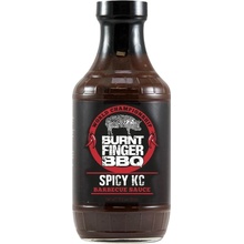 BBQ omáčka Burnt Finger Spicy KC, 544 g