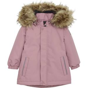 Color Kids Детско зимно яке Color Kids Baby Girl's Parka with Fake Fur Winter jacket - Woodrose - размер 74 (EU) (703-5754-0111)