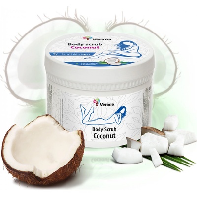 Verana tělový peeling Kokos 300 g