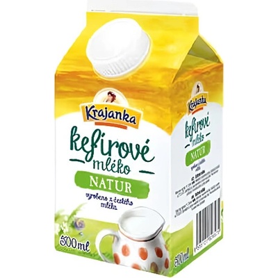 Krajanka Mléko kefírové 1% 500ml – Zboží Dáma