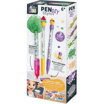 Buki France Творчески комплект Buki France - Направи си сам Химикалка, Лакомства (BKFK010)