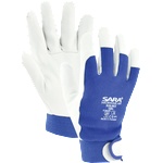 Sara Workwear Работни ръкавици softgrip - кожа и памук, en388 (rsl003-32-20)