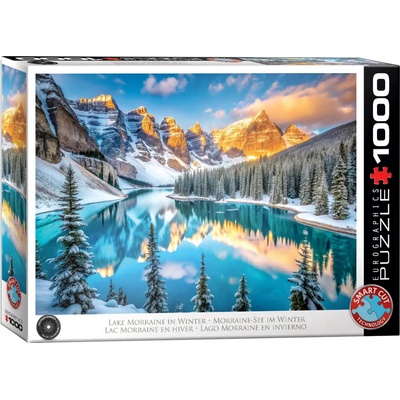 EUROGRAPHICS Jezero Morraine v zimě 1000 dílků