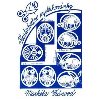 Kratochvilné vystřihovánky č.10 Velikonoční vajíčka