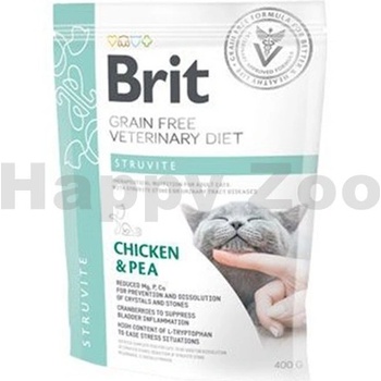 Brit Veterinary Diets Cat GF Struvite 0,4 kg