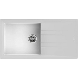 Teka Гранитна мивка, обръщаема, за шкаф 60 см Stone 60 L-TG БЯЛА (М.1020.БЯ) - bay Мивка за вграждане