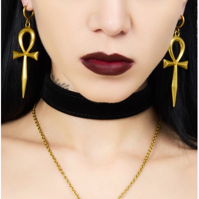 KILLSTAR обеци KILLSTAR - Resurrection - Gold - KSRA013190