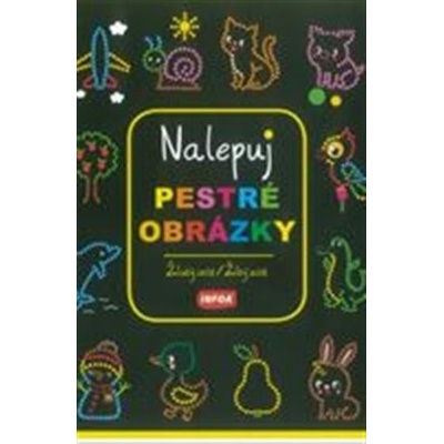 Nalepuj pestré obrázky - žlutý sešit